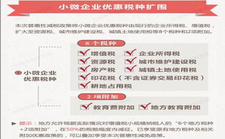 普惠性税收减免政策解读