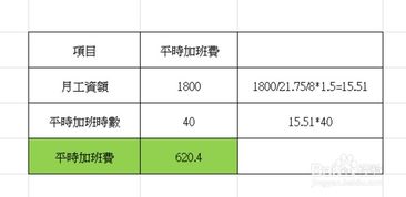 工资计算 人力成本常用分析公式 