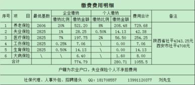 西安市2015年个人养老交多少钱 