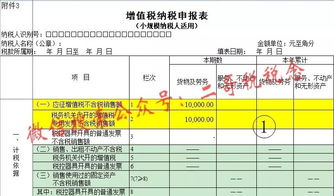 不愁了 小规模纳税人免征增值税申报