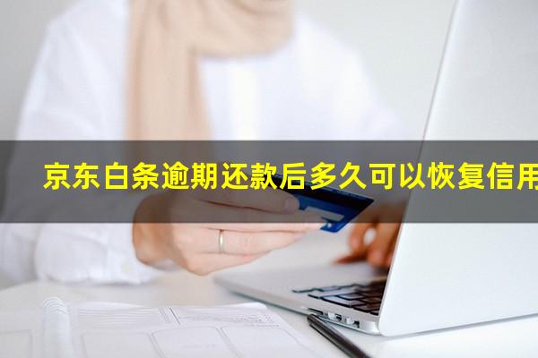 京东白条逾期还款后多久可以恢复信用