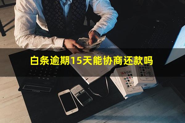 白条逾期15天能协商还款吗