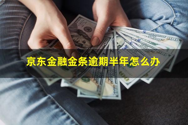 京东金融金条逾期半年怎么办?京东金条逾期会有什么影响吗?京东金条逾期攻略