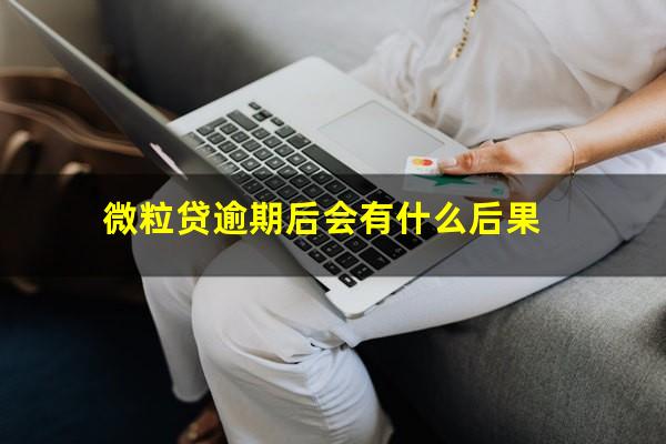 微粒贷逾期后会有什么后果?微粒贷逾期了会不会坐牢