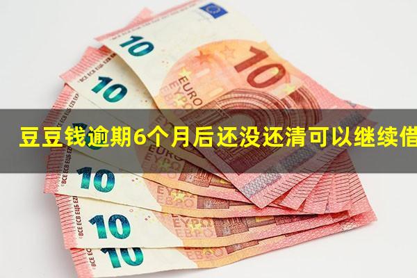 豆豆钱逾期6个月后还没还清可以继续借款吗?豆豆钱逾期后全额还上后还能贷出