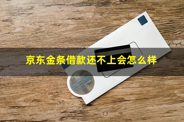 京东金条借款还不上会怎么样?京东金条借了不还行不行