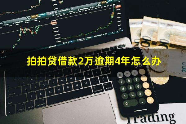 拍拍贷借款2万逾期4年怎么办?拍拍贷2万多没还