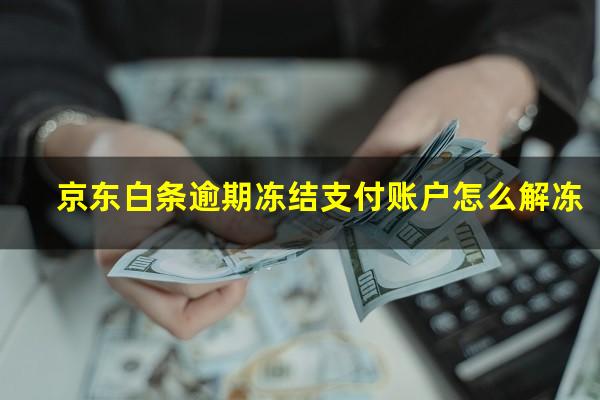 京东白条逾期冻结支付账户怎么解冻?京东白条因逾期导致冻结 还款后多久后才