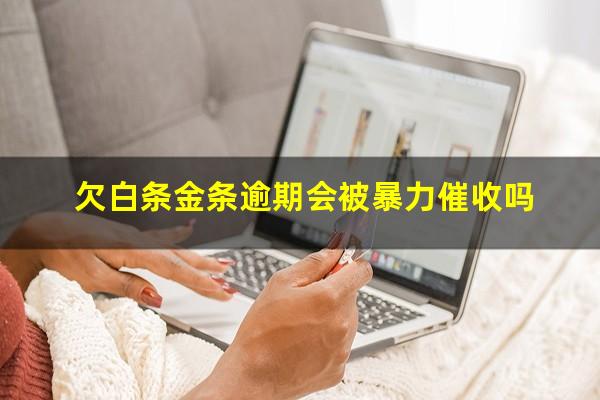 欠白条金条逾期会被暴力催收吗