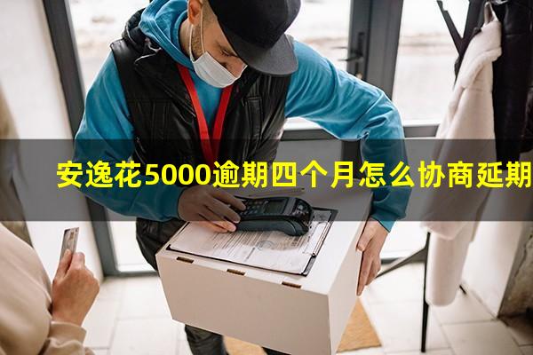 安逸花5000逾期四个月怎么协商延期