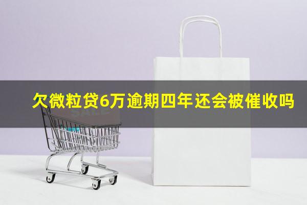 欠微粒贷6万逾期四年还会被催收吗?欠微粒贷6万逾期四年还会被催收吗怎么办