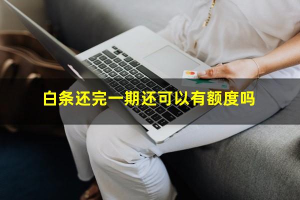 白条还完一期还可以有额度吗?白条还了之后额度会回来吗