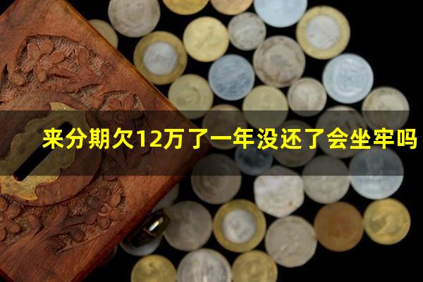 来分期欠12万了一年没还了会坐牢吗