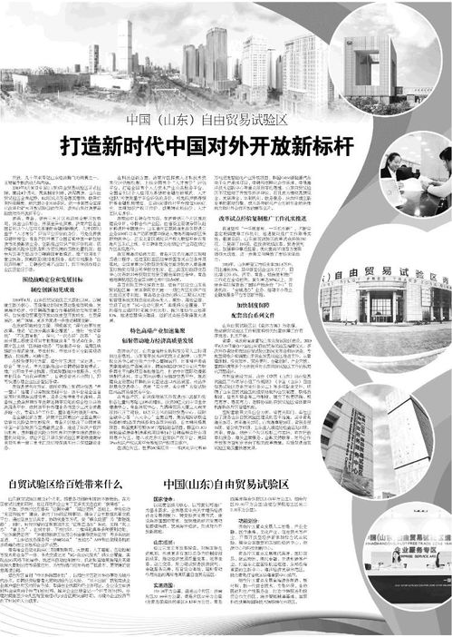 中国 山东 自由贸易试验区 打造新时代中国对外开放新标杆