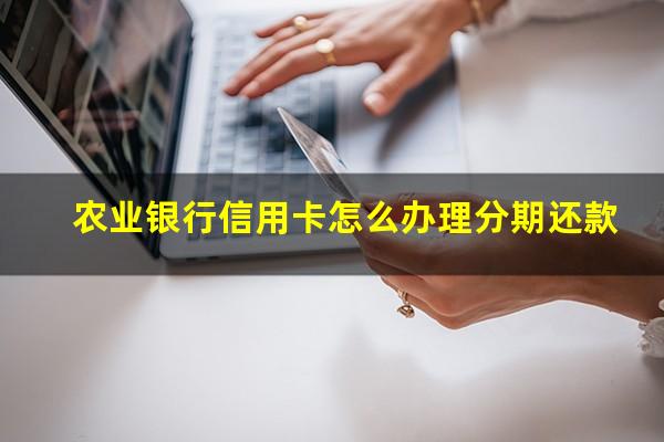 农业银行信用卡怎么办理分期还款?农业银行如何分期还款