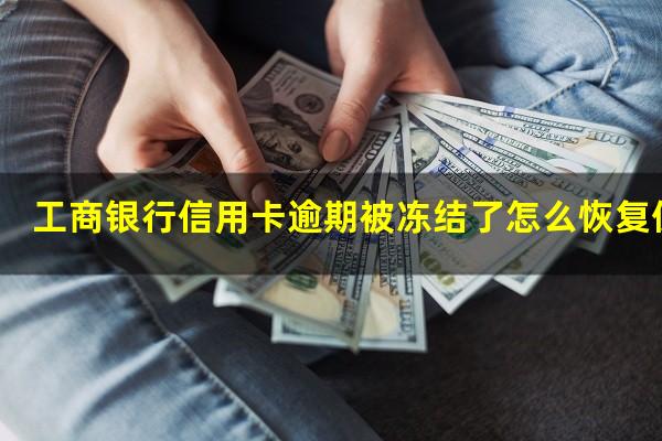 工商银行信用卡逾期被冻结了怎么恢复使用?工行的信用卡被冻结怎么办