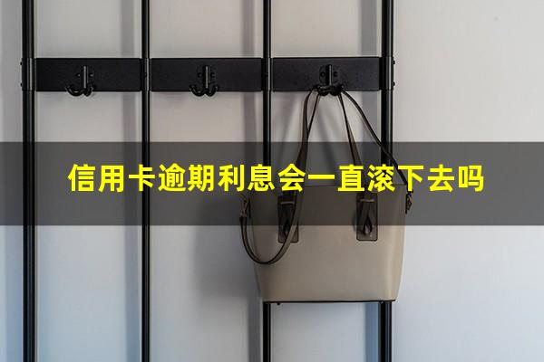 信用卡逾期利息会一直滚下去吗?欠信用卡的钱利息能超过本金吗