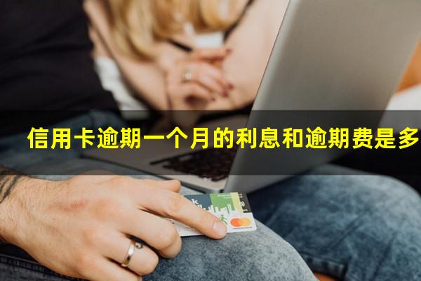 信用卡逾期一个月的利息和逾期费是多少?信用卡80块钱逾期一个月