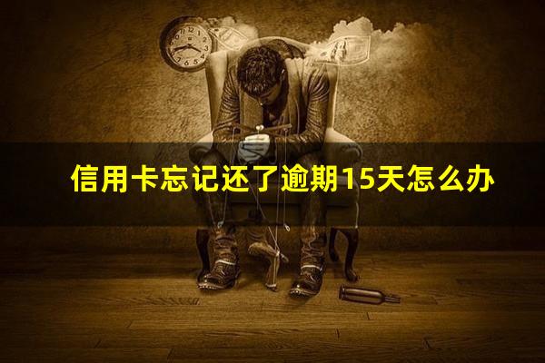 信用卡忘记还了逾期15天怎么办