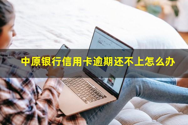 中原银行信用卡逾期还不上怎么办