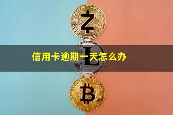 信用卡逾期一天怎么办?信用卡逾期一天怎么办啊