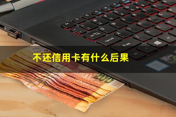 不还信用卡有什么后果